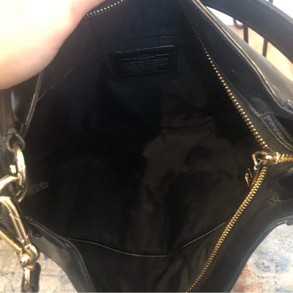 Coach 34656 Whip Lash Circle Hobo Convertible messenger shoulder handbag bag - Picture 4 of 16